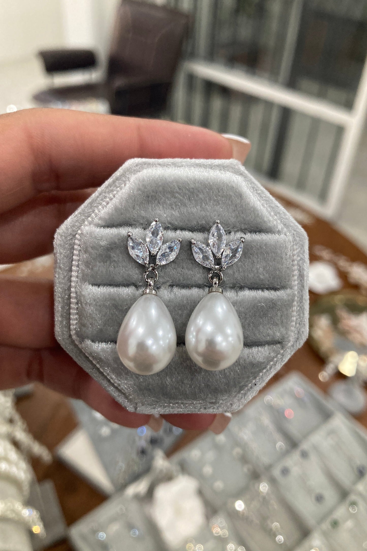 Aretes Fedra y Pulsera Gema