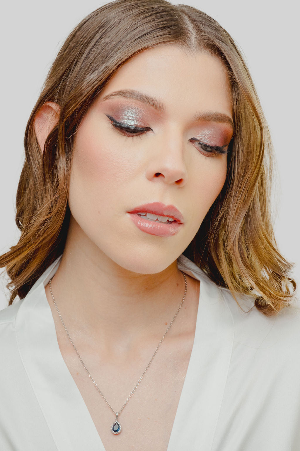 Set de Aretes Esther y Collar Deimar