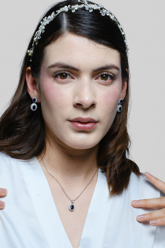 Set de Aretes Tamara y Collar Bianca