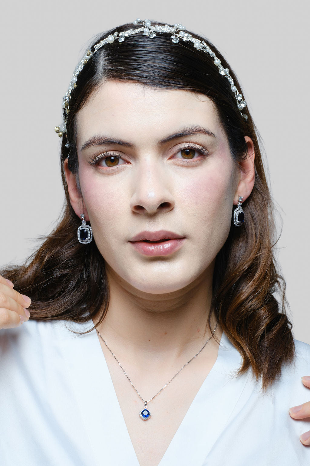 Set de Aretes Ruth y Collar Elvira