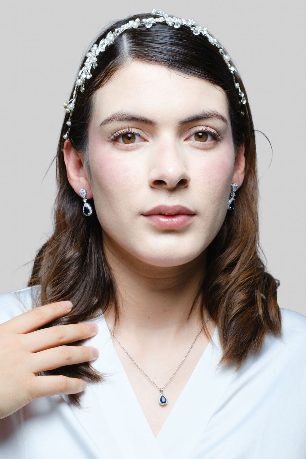 Set de Aretes Luisa y Collar Deimar