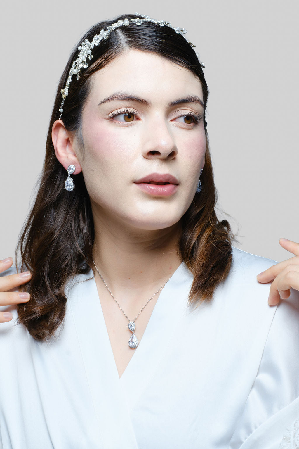 Set de Aretes y Collar Janna